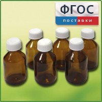 Набор склянок для растворов реактивов 30 миллилитров (6 штук) - fgospostavki.ru - Вологда