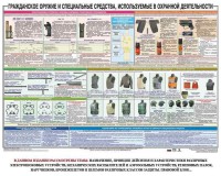 Плакат "Гражданское оружие и спецсредства, используемые в охранной деятельности" - fgospostavki.ru - Вологда