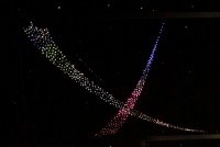 Потолок "Звездное небо с анимационным фибероптическим эффектом метеориты" - fgospostavki.ru - Вологда