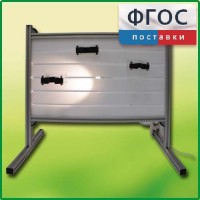Панель с держателями и подсветкой для монтажа оборудования для проведения демонстрационных опытов по химии - fgospostavki.ru - Вологда