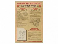 Стенд-уголок "Техника безопасности на уроках труда" - fgospostavki.ru - Вологда