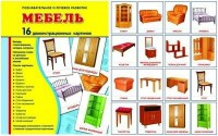 Демонстрационные карточки "Мебель" - fgospostavki.ru - Вологда