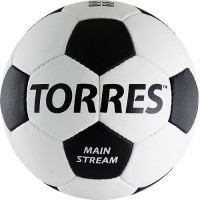 Мяч футбольный TORRES Main Stream (размер 4, синтетическая кожа, тренировочный) - fgospostavki.ru - Вологда