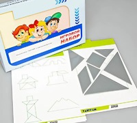 Игровой набор "Танграм" (с комплектом карточек) - fgospostavki.ru - Вологда