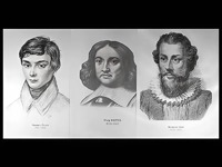 Портреты математиков (18 штук, формат А3) - fgospostavki.ru - Вологда