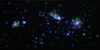 Настенный фиброоптический ковер "Млечный путь" 200х100, 300 точек - fgospostavki.ru - Вологда