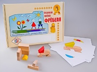 Игровой набор Фребеля "Конструктор деревянный без соединений-1" (Серия "Эксперимент") - fgospostavki.ru - Вологда
