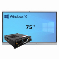 Интерактивная панель 75" (встроенный ПК, Win10) - fgospostavki.ru - Вологда