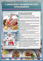 Стенд "Санитарно-гигиенические требования" - fgospostavki.ru - Вологда