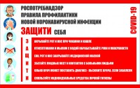 Плакат "Правила профилактики коронавируса" - fgospostavki.ru - Вологда