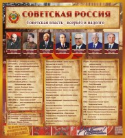 Стенд "Советская Россия" - fgospostavki.ru - Вологда