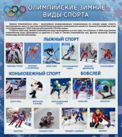Стенд "Олимпийские зимние виды спорта" - fgospostavki.ru - Вологда