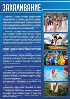 Стенд "Закаливание" - fgospostavki.ru - Вологда