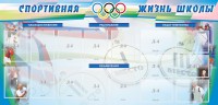 Стенд "Спортивная жизнь" Вариант 4 - fgospostavki.ru - Вологда
