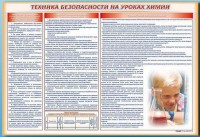 Стенд-уголок "Техника безопасности на уроках химии" - fgospostavki.ru - Вологда
