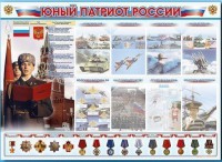 Стенд-уголок "Юный патриот России" - fgospostavki.ru - Вологда