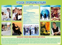 Стенд "Уголок профориентации" - fgospostavki.ru - Вологда
