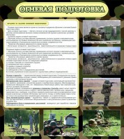 Стенд "Огневая подготовка" Вариант 2 - fgospostavki.ru - Вологда