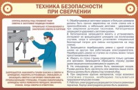 Стенд "Техника безопасности при сверлении" - fgospostavki.ru - Вологда