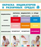 Стенд "Окраска индикаторов в различных средах" - fgospostavki.ru - Вологда
