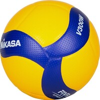 Мяч волейбольный Mikasa V300W (размер 5, синтетическая кожа, профессиональный) - fgospostavki.ru - Вологда
