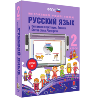 Русский язык 2 класс. Синтаксис и пунктуация. Лексика. Состав слова. Части речи - fgospostavki.ru - Вологда