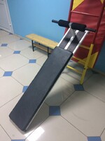 Доска для пресса навесная на шведскую стенку с двумя валиками (длина 1,5 метра) - fgospostavki.ru - Вологда