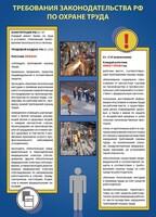 Комплект плакатов "Охрана труда на объекте" - fgospostavki.ru - Вологда