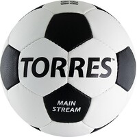 Мяч футбольный TORRES Main Stream (размер 4, синтетическая кожа, тренировочный) - fgospostavki.ru - Вологда