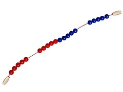 Бусы для счета в пределах 20 (раздаточные) - fgospostavki.ru - Вологда