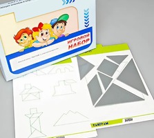 Игровой набор "Танграм" (с комплектом карточек) - fgospostavki.ru - Вологда