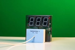 Датчик температуры с независимой индикацией (термометр демонстрационный) - fgospostavki.ru - Вологда