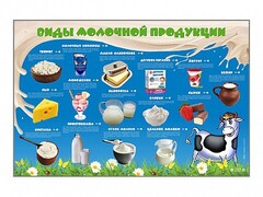 Электрифицированный стенд "Виды молочной продукции" - fgospostavki.ru - Вологда