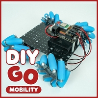Robo kit DIYGO Мобильный робот с колесами всенаправленного движения - fgospostavki.ru - Вологда