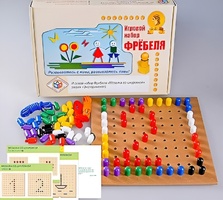Игровой набор Фребеля "Мозаика со шнуровкой" (серия "Эксперимент") - fgospostavki.ru - Вологда