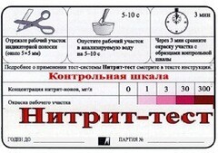 Тест-система "Нитрит-тест" - fgospostavki.ru - Вологда