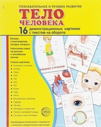 Демонстрационные карточки "Тело человека" - fgospostavki.ru - Вологда