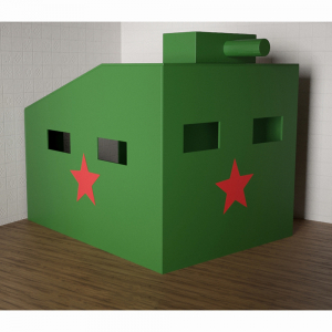 Игровой домик «Танк» - fgospostavki.ru - Вологда