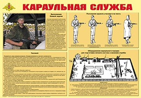 Плакат "Караульная служба" - fgospostavki.ru - Вологда
