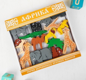 Конструктор "Африка", 35 элементов - fgospostavki.ru - Вологда