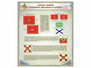 Стенд "Боевое знамя. Символы доблести и славы" - fgospostavki.ru - Вологда