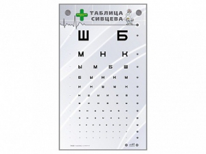Интерактивный стенд "Таблица Сивцева" - fgospostavki.ru - Вологда