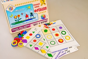 Игровой набор Фребеля "Цвет и форма" (серия "Эксперимент") - fgospostavki.ru - Вологда