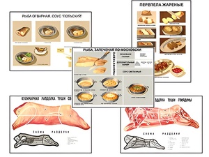 Плакаты ПРОФТЕХ "Кулинарные рецепты" (17 пл, винил, 70х100) - fgospostavki.ru - Вологда