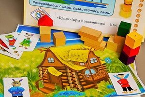 Игровой набор Фребеля "Теремок" (серия "Сказочный мир". Выпуск 1) - fgospostavki.ru - Вологда