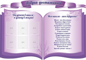 Стенд "Азбука достижений" (резной стенд из 3-х частей) - fgospostavki.ru - Вологда