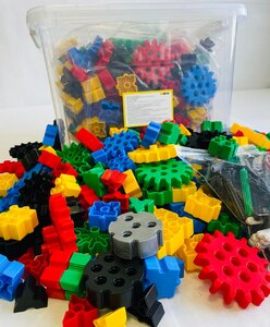 Конструктор Шестеренки (STEM Junior) 300 деталей  - fgospostavki.ru - Вологда