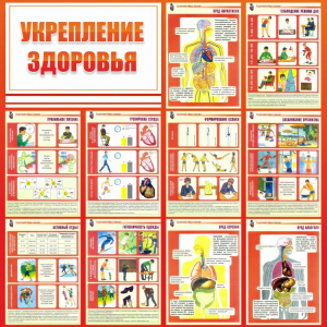 Стенд "Укрепление здоровья" - fgospostavki.ru - Вологда