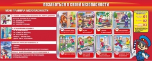 Стенд "Позаботься о своей безопасности" - fgospostavki.ru - Вологда