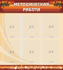 Стенд "Методическая работа" - fgospostavki.ru - Вологда